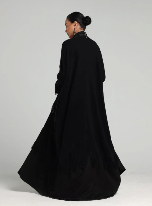 BLACK SIGNATURE ABAYA - ZIYA - MIRA Y MANO