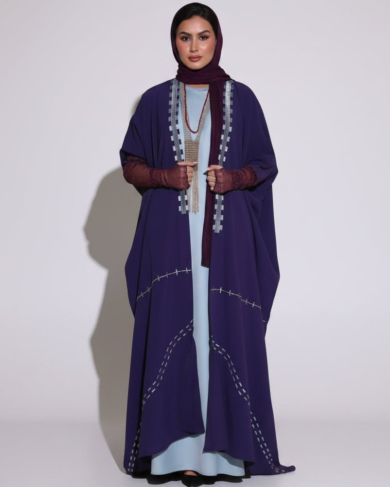 CRIMSON ABAYA - ZIYA - MIRA Y MANO