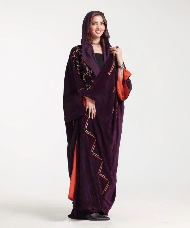 INDIGO ABAYA - ZIYA - MIRA Y MANO