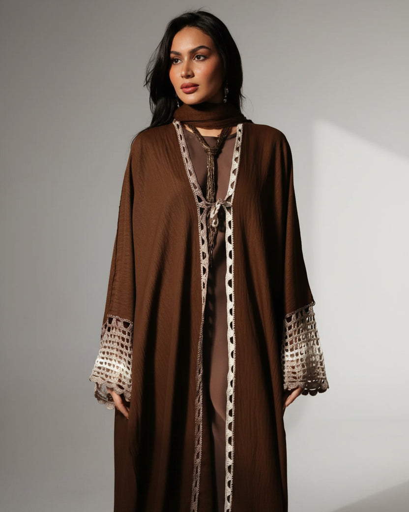 MOCHA ABAYAS - ZIYA - MIRA Y MANO