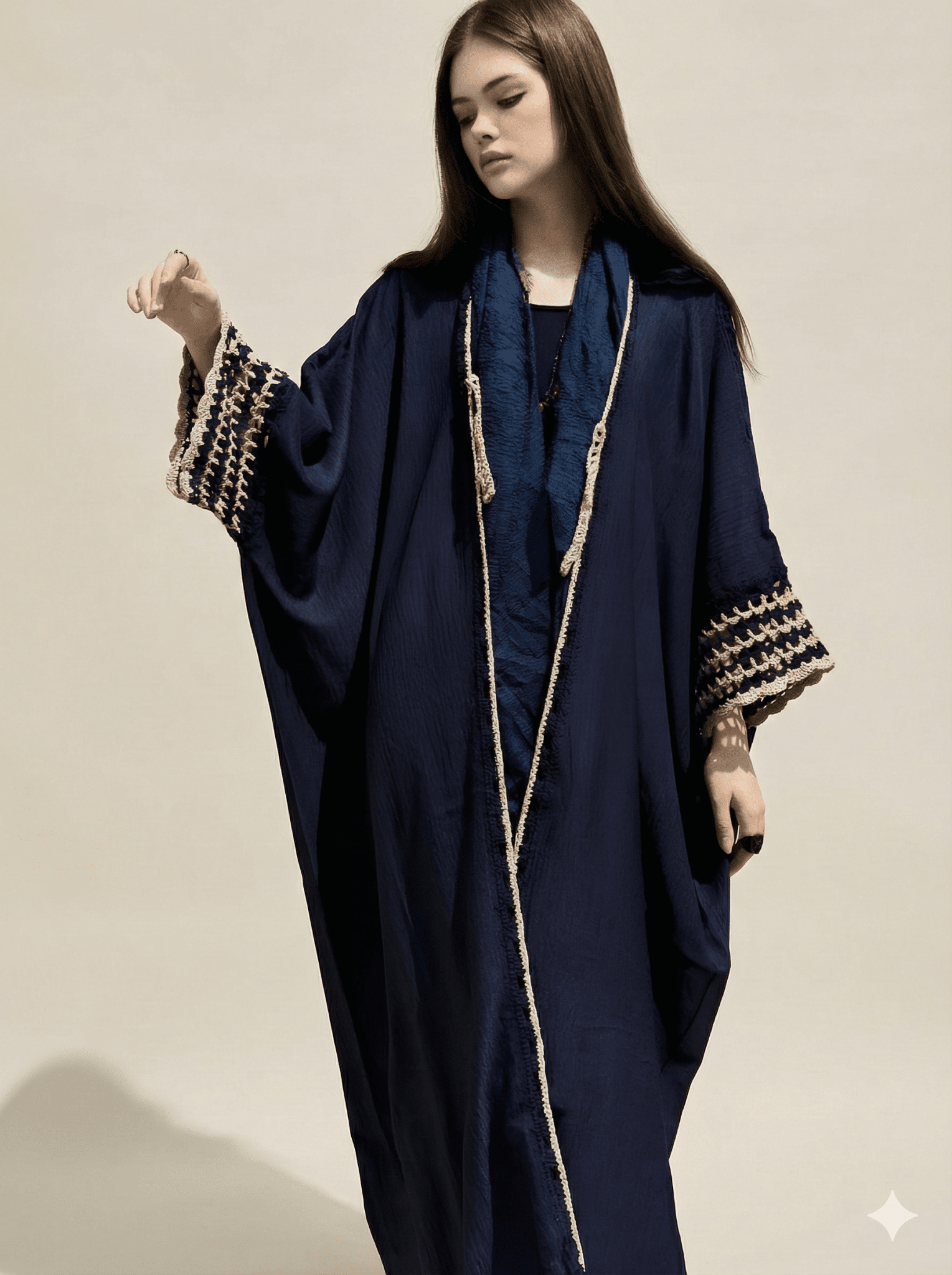 NEELA ABAYA - ZIYA - MIRA Y MANO