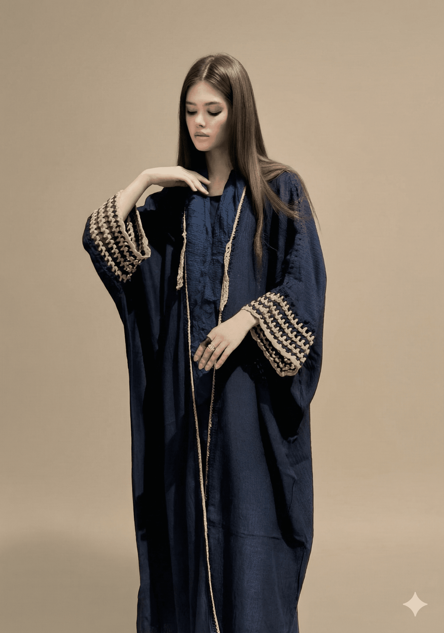 NEELA ABAYA - ZIYA - MIRA Y MANO