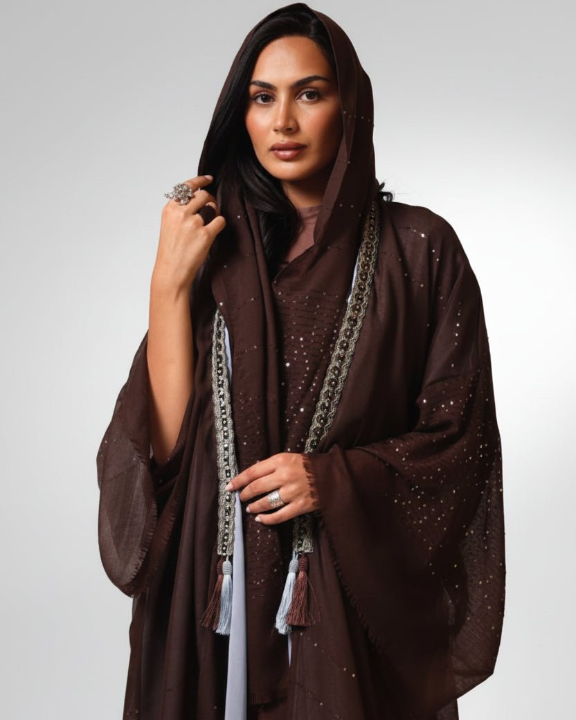 SEPIA ABAYA - ZIYA - MIRA Y MANO