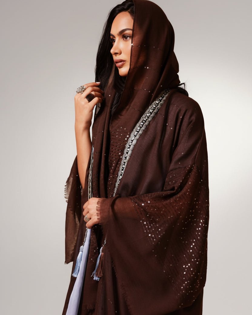 SEPIA ABAYA - ZIYA - MIRA Y MANO