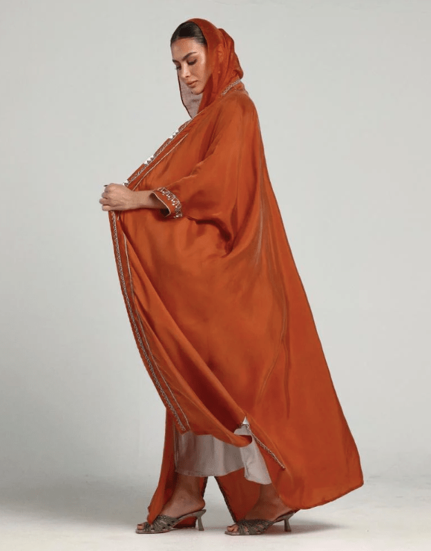 TERRACOTTA ABAYA - ZIYA - MIRA Y MANO