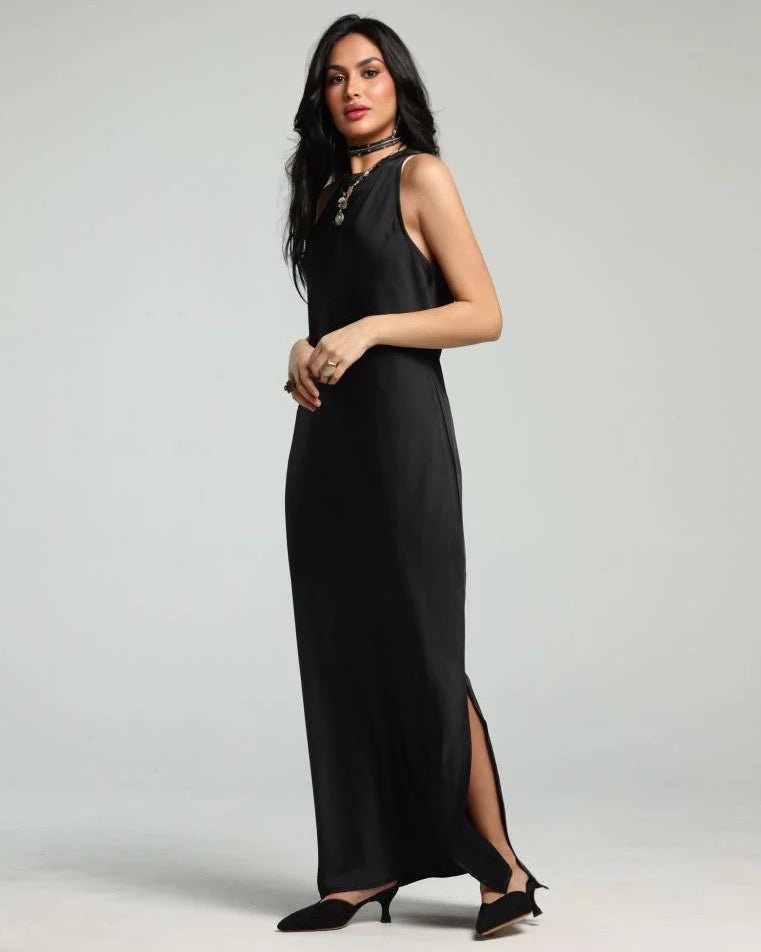 ZIYA BLACK DRESS - ZIYA - MIRA Y MANO