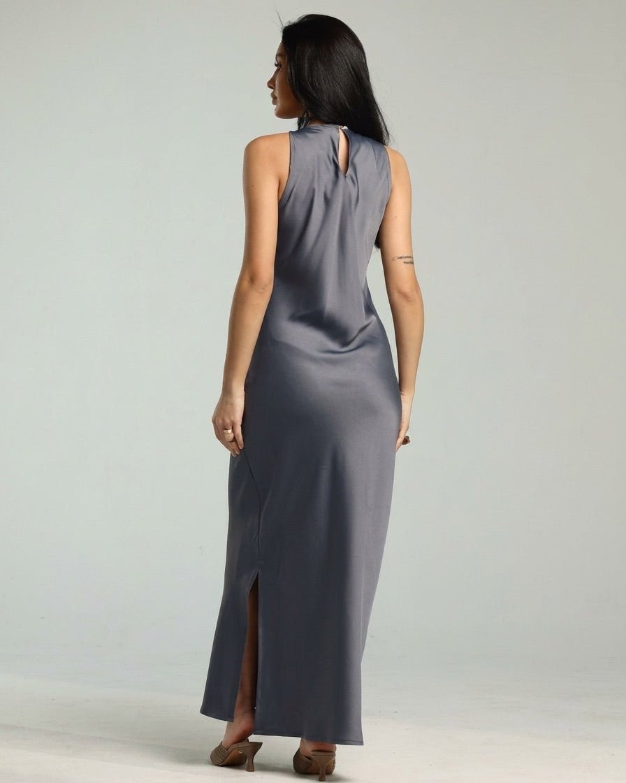 ZIYA GREY DRESS - ZIYA - MIRA Y MANO
