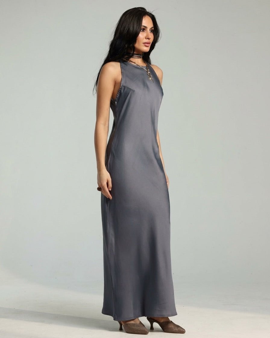 ZIYA GREY DRESS - ZIYA - MIRA Y MANO