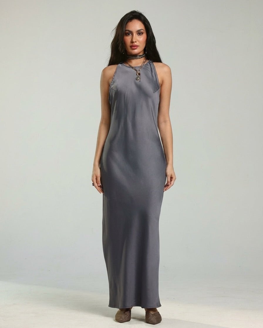 ZIYA GREY DRESS - ZIYA - MIRA Y MANO