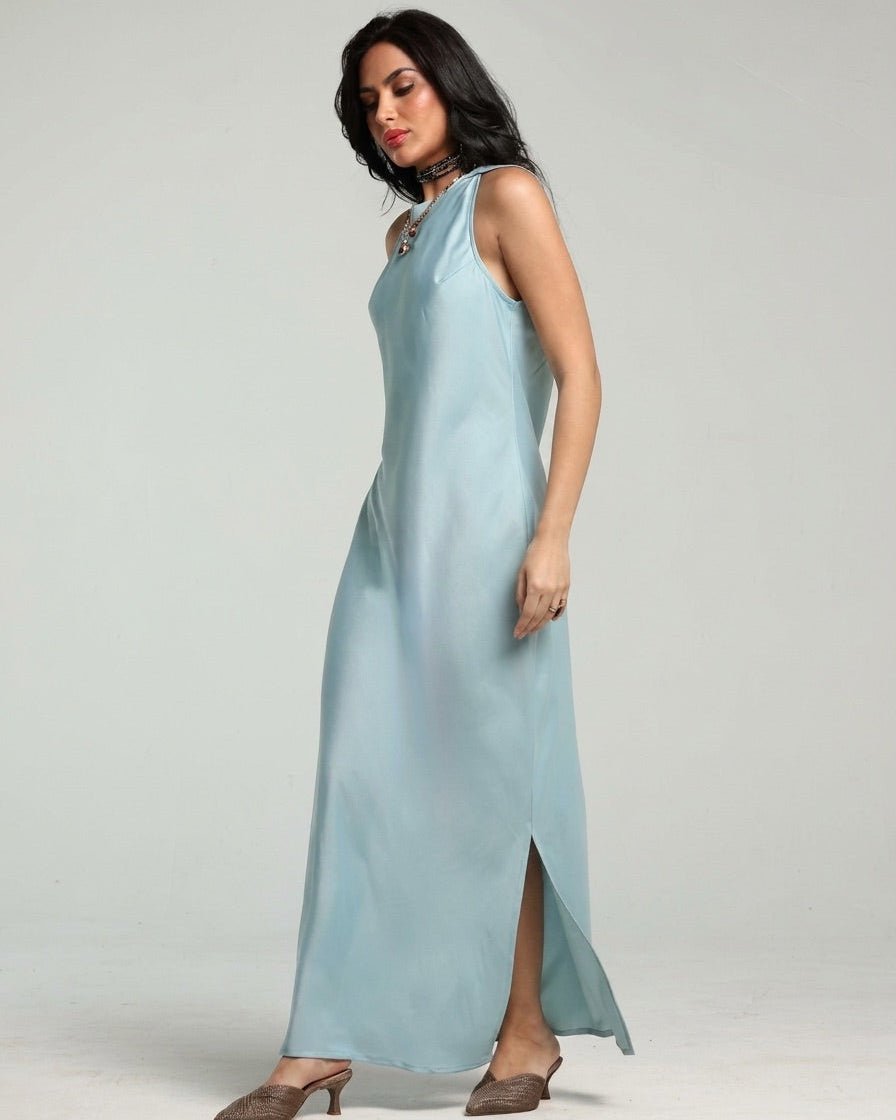 ZIYA LIGHT BLUE DRESS - ZIYA - MIRA Y MANO
