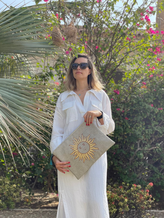 SUN LAPTOP CASE - MINE BAGS AND ACCESSORIES - MIRA Y MANO