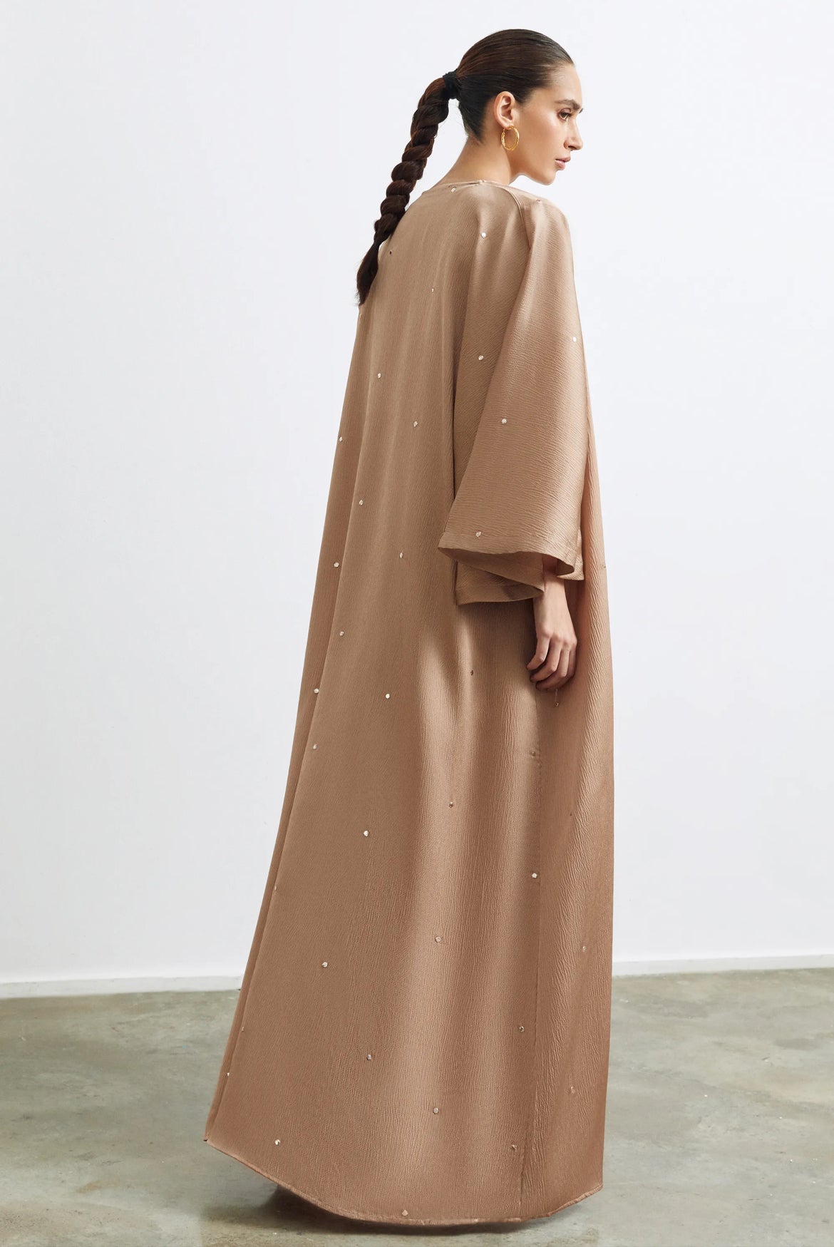 Dots Tan – Abaya – Product image 6