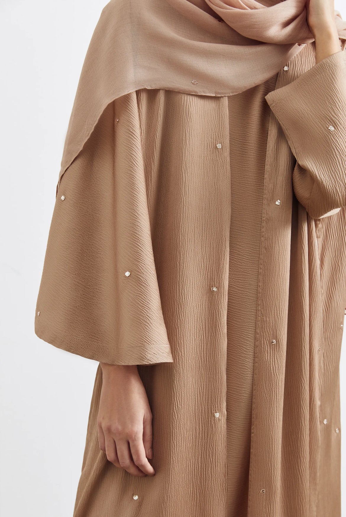 Dots Tan – Abaya – Product image 5